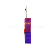 Plastic Handle Steel Seam Rippers, Sewing Tools, Medium Violet Red, 85x15x8mm(SENE-PW0016-01C)
