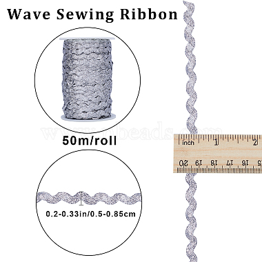 2 trands Polyester Wave Bending Fringe Trim(OCOR-GF0003-02H)-2