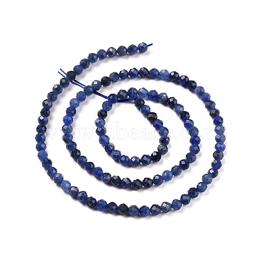 Natural Sodalite Beads Strands(X-G-C009-A07)-3