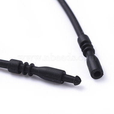 Rubber Cord Necklace Making(RCOR-440L-6)-4