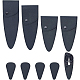 8Pcs 4 Style PU Leather Scissor Tip Protective Covers(FIND-BC0003-60)-1