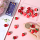 24Pcs 3 Styles Opaque & Transparent Resin Imitation Fruit Pendants(RESI-SC0002-99)-3