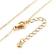 Brass Micro Pave Clear Cubic Zirconia Pendant Necklaces(NJEW-JN03490)-4