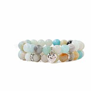 Double layered set bracelet, girl gift, love bracelet(LS3825-2)