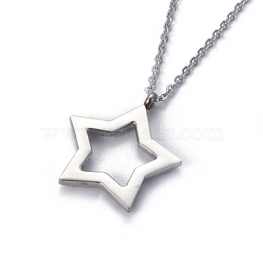 304 Stainless Steel Pendant Necklaces(NJEW-E141-29P)-3