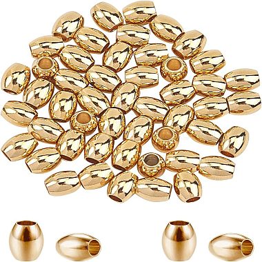 Golden Barrel 304 Stainless Steel Beads