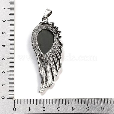 Natural Indian Agate Big Pendants(G-G112-02AS-10)-3