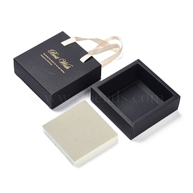 Paper Drawer Jewelry Set Box(CON-P015-03A)-3