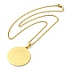 304 Stainless Steel Pendant Necklaces for Women Men(NJEW-G123-04G)-3