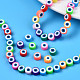 Handmade Polymer Clay Bead Strands(X-CLAY-N006-74)-8