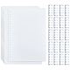 Cubierta desmontable de pl&aacute;stico PP para carpeta con clip(OFST-WH0004-113A-01)-1