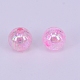 Electroplate Crackle Acrylic Beads(CCG-WH0001-8mm-03)-2