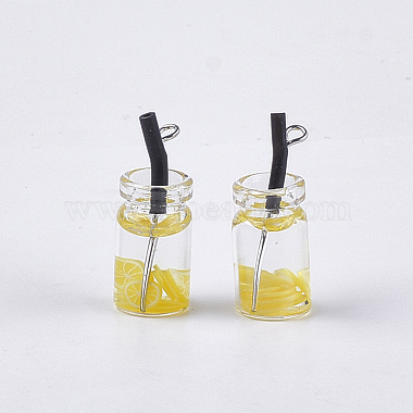 Pendentifs de bouteille en verre(X-CRES-N017-06D)-2