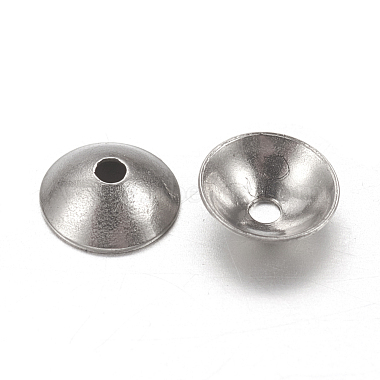 304 Stainless Steel Bead Caps(X-STAS-I019-4mm)-2