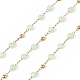 Cadena de cuentas redondas de jade natural teñido(CHS-C006-01E)-1