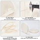 Nbeads 2Rolls Cotton Twill Tape Ribbons(OCOR-NB0001-32)-4