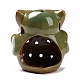 Ceramic Candle Holder Oil Burner(ANIM-PW0003-075B-04)-3