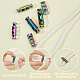 24Pcs 3 Styles Alloy Spring Cord Locks(FIND-HS0001-96)-4