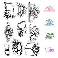 Custom PVC Plastic Clear Stamps, for DIY Scrapbooking, Photo Album Decorative, Cards Making, Stamp Sheets, Film Frame, Flower, 160x110x3mm(DIY-WH0439-0080)