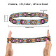 2pcs 2 style Jute Braided & Plastic Hat Belt Sets(FIND-CA0008-49)-2