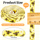 Polyester Bees Printed Grosgrain Ribbons(SRIB-WH20020-018C)-2