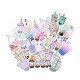 Colorful Bubble Tea Pearl Milk Tea Stickers(DIY-A025-01)-1