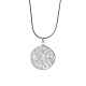 ожерелья с подвесками из нержавеющей стали «луна и солнце»(XK8598-2)-1
