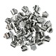 304 Stainless Steel Ribbon Crimp Ends(STAS-YW0001-78A)-1