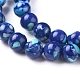 Natural Lapis Lazuli Beads Strands(G-D0006-C07-8mm)-3