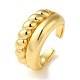 Rack Plating Brass Open Cuff Rings for Women(RJEW-M162-16G)-1