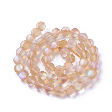 Synthetic Moonstone Beads Strands(G-F142-8mm-13)-2
