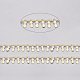Chaînes de perles de verre faites à la main de 3.28 pied(X-CHC-E020-01C)-1