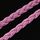 Braided Imitation Leather Cords(LC-S002-5mm-06)-2