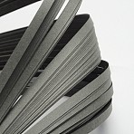 Quilling Paper Strips, Gray, 530x5mm, about 120strips/bag(DIY-J001-5mm-B34)
