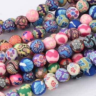 Handmade Polymer Clay Beads(FIMO-8D)-2