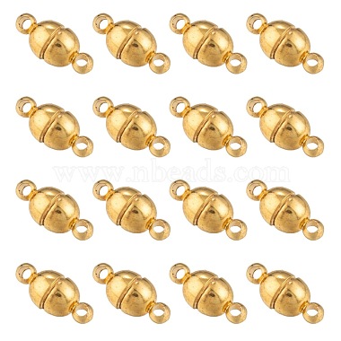 Brass Magnetic Clasps with Loops(X-KK-D331-G-NF)-2