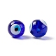 Handmade Evil Eye Lampwork Beads(LAMP-F025-03B)-1