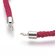 Cotton Cord Bracelet Making(KK-F758-03-P)-3