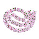 Handmade Frosted Lampwork Beads Strands(LAMP-N021-38A)-2