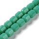 Opaque Glass Beads Strands(GLAA-G112-03G)-1