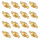 Brass Magnetic Clasps with Loops(X-KK-D331-G-NF)-2