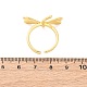 Messing-Manschettenringe f&uuml;r Damen(RJEW-U047-36G)-5