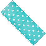 1Pc Star Pattern Chair Polycotton Cloth, Beach Chair Cloth Replacement Supplies, Light Blue, 1180x435x2mm(AJEW-GF0015-38E)