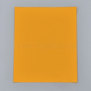 Heat Transfer Vinyl Sheets, Iron On Vinyl for T-Shirt, Clothes Fabric Decoration, Orange, 30.5x25.3x0.02cm(DIY-WH0148-86O)