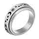 Titanium Steel Rotating Fidget Band Ring(X-MATO-PW0001-059E-03)-1