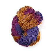 4-Ply Acrylic Fibers Yarn, for Weaving, Knitting & Crochet, Segment Dyed, Colorful, 0.3mm(PW-WG33478-04)