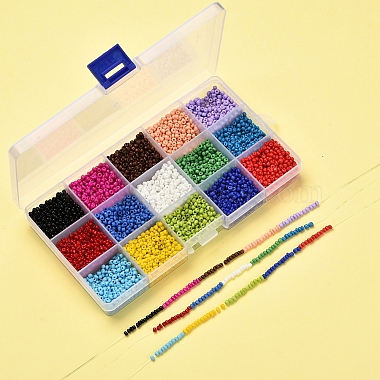 8/0 Glass Round Seed Beads(SEED-YW0001-08B)-4