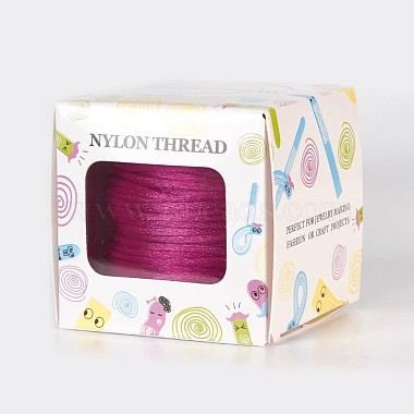 1.5mm MediumVioletRed Nylon Thread & Cord