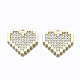 Colgantes de aleación de rhinestone de cristal(X-PALLOY-T067-181LG-RS)-1