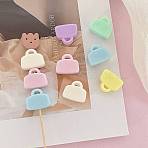 Opaque Acrylic Beads, Briefcase, Mixed Color, 19.9x23.3x10.2mm, Hole: 3mm, about 141pcs/500g(OACR-N163-22)